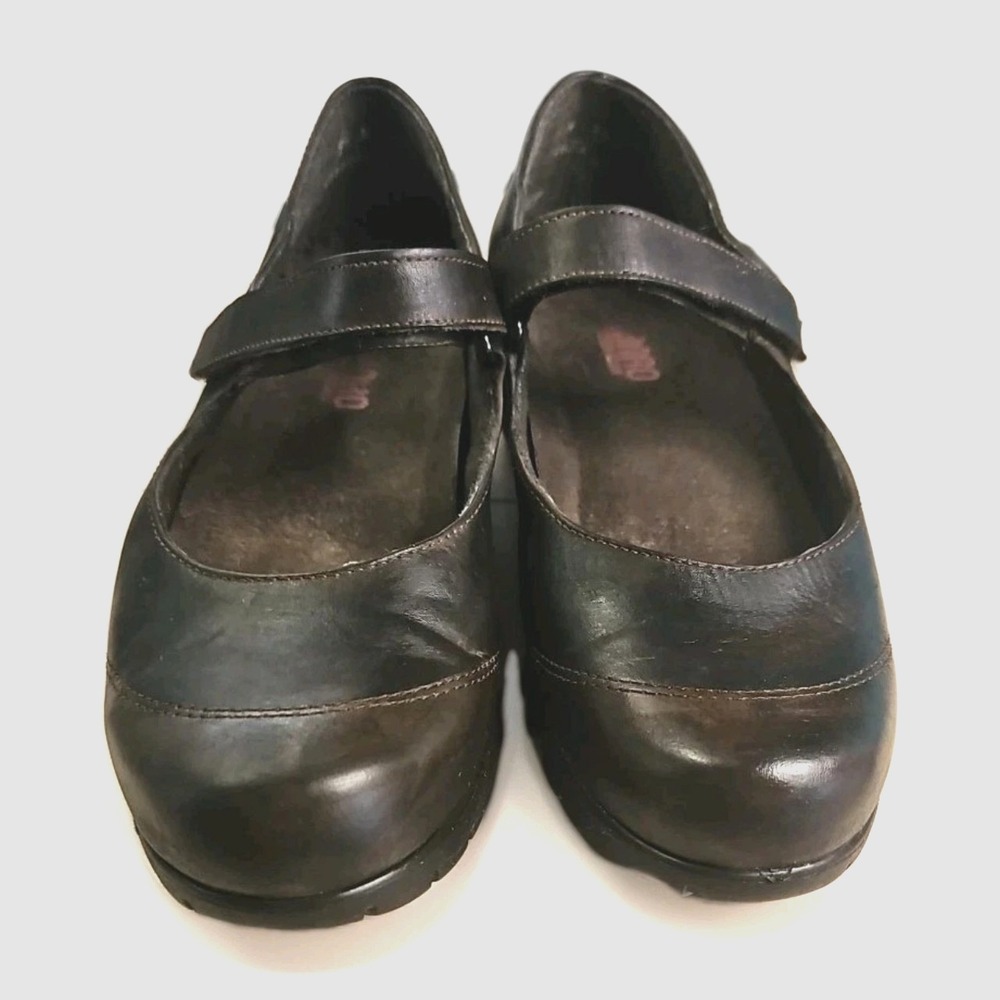 Munro Alpine Mary Jane Loafer Comfort Cushion Shoes Women 9.5M 2-tone Brown #210